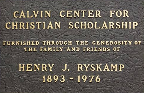 Calvin Center for Christian Scholarship