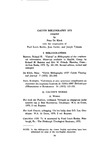 Calvin Bibliography 1973