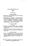 Calvin Bibliography 1975