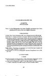 Calvin Bibliography 1991