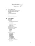 Calvin Bibliography 2015