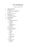 Calvin Bibliography 2017