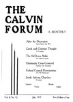 The Calvin Forum