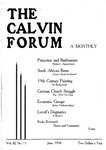 The Calvin Forum