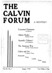 The Calvin Forum