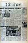 Chimes: April 1, 1983 by Calvin College