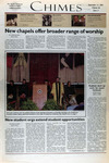 Chimes: September 7, 2001 by Calvin College