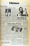 Chimes: September 22, 1972 by Calvin College