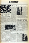Chimes: January 26, 1973 by Calvin College