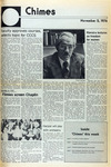 Chimes: November 5, 1976 by Calvin College