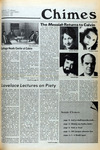 Chimes: October 30, 1981 by Calvin College