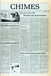Chimes: October 3, 1986 by Calvin University