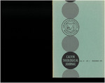 Calvin Theological Journal (Vol 10 No 2) by Calvin Theological Seminary