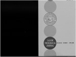 Calvin Theological Journal (Vol 20 No 1) by Calvin Theological Seminary