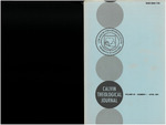 Calvin Theological Journal (Vol 26 No 1) by Calvin Theological Seminary