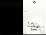 Calvin Theological Journal (Vol 35 No 2) by Calvin Theological Seminary