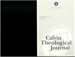 Calvin Theological Journal (Vol 41 No 2) by Calvin Theological Seminary