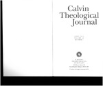Calvin Theological Journal (Vol 46 No 1).pdf by Calvin Theological Seminary