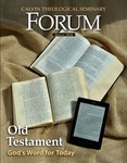 Calvin Theological Seminary Forum by Arie C. Leder, Michael J. Williams, John M. Rottman, and Carl J. Bosma