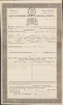 Folder 16: Discharge Papers [translation], 1839 by Van Raalte Collection