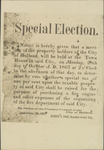 Folder 02: Public Notice of Special Millage for City of Holland [photocopy], 1867 by Van Raalte Collection