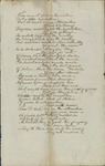 Folder 09: Speeches and Treatises: Poem on Intoxication, undated by Van Raalte Collection