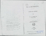 Folder 01: Letters to H. J. Budding [photocopy, translation], 1837 by Van Raalte Collection
