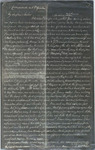 Folder 08: Letter to Rev. J. Gerritson, RCA Board of Missions [photocopy, translation], 1850s