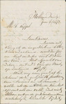 Folder 22: Letter to T. Keppel, Holland, MI, and Letter to Editor of de Hope [translation], 1872 by Van Raalte Collection