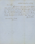 Folder 19: Business letters, 1846-1850
