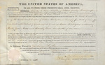 Folder 14: Land Purchase - Federal, 1849