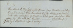 Folder 11: Receipts, 1848-1849 by Van Raalte Collection