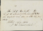 Folder 24: Receipts, 1863 by Van Raalte Collection
