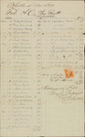 Folder 27: Receipts, 1866