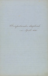 Folder 15: Financial Records of the City of Holland, 1847-1852 by Van Raalte Collection