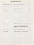 Folder 02: List: "Library of Dr. A.C. Van Raalte," undated by Van Raalte Collection
