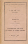 Folder 07: Roeping der Gemeente Jegens Hare Opzieneren: Leerrede… [library has microfiles], 1859 by Van Raalte Collection