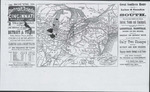 Folder 08: Map of the Detroit, Toledo, and Cincinnati railroad line, 1868 by Van Raalte Collection