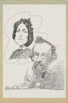 Folder 11: A.C. van Raalte and Christina Johanna Van Raalte-De Moen Sketch by J. R. Harkema, 1996 by Van Raalte Collection