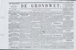 Folder 08: “De Grondwet” (Holland): vol. 2 no. 12, August 12, 1861 by Van Raalte Collection