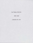 Folder 00: Dirk Van Raalte Collection Description by Dirk Van Raalte Collection