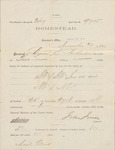 Folder 10: Ottawa County Treasurer's receipts, 1854-1906