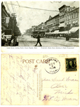 Canal Street and Friedrich's Music Store, Grand Rapids, MI