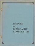 History of Geography Newsletter 1982