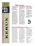 Kerux - vol. 36, no. 8