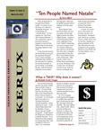 Kerux - vol. 36, no. 10