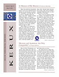 Kerux - vol. 37, no. 13