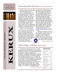 Kerux - vol. 38, no. 5