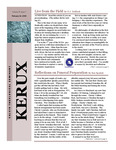 Kerux - vol. 39, no. 7