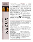 Kerux - vol. 40, no. 4